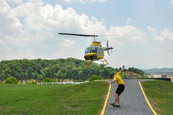 Scenic Helicopter Tours landing pad