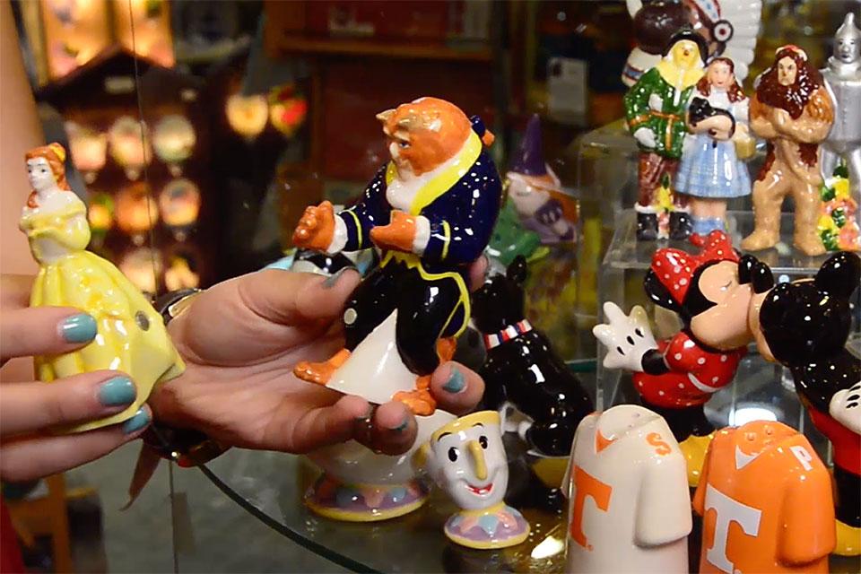 Visit the Honey Pot for collectibles at the Village in Gatlinburg.