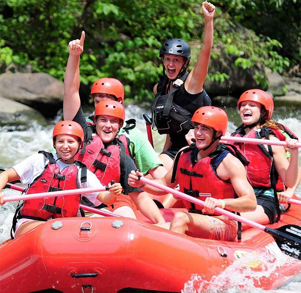 Whitewater rafting on your next family vacation