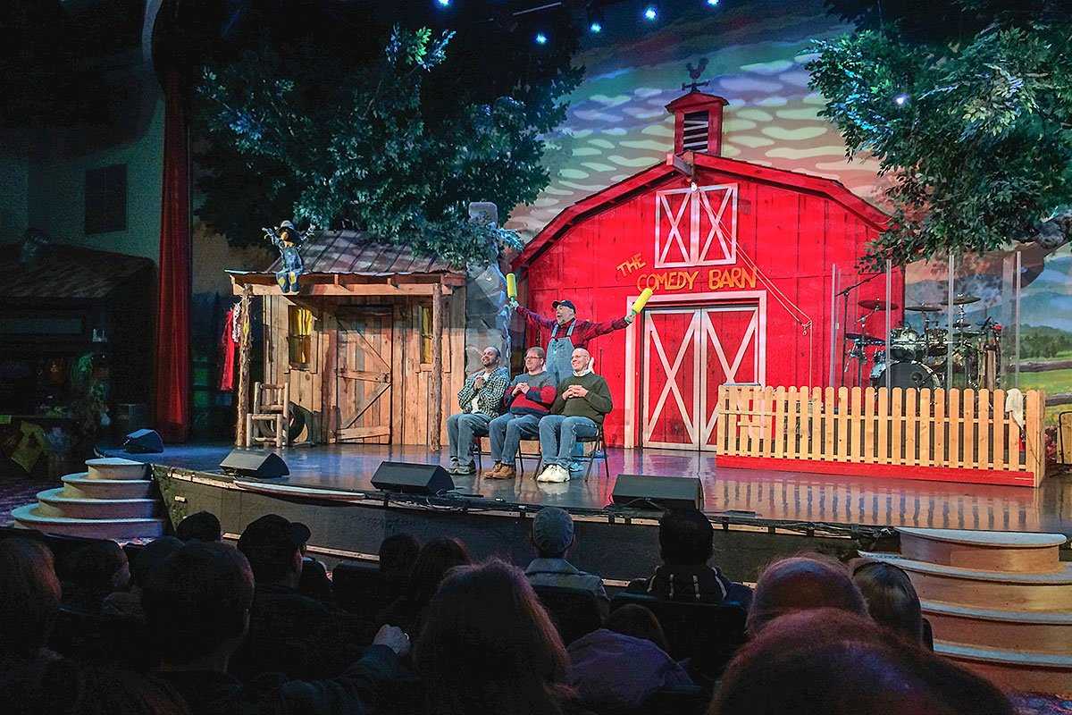Comedy Barn Theater is a really funny show