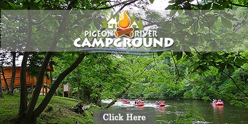 Campground in the Smokies with hiking and white water rafting