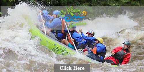 Whitewater rafting on the Pigeon river