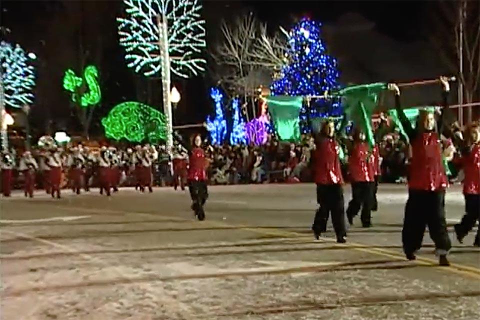 Christmas parade in Gatlinburg