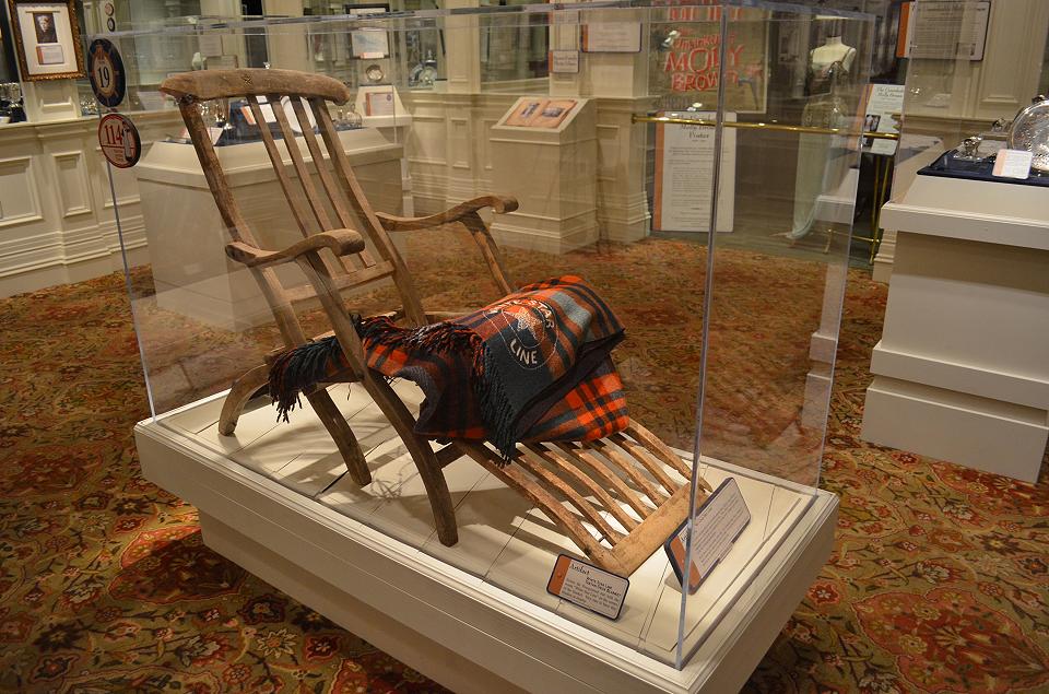 Titanic Recovered Deck Chair 