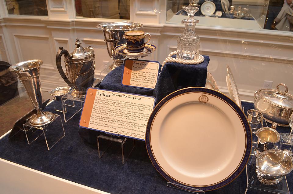 Titanic Dinnerware and Recovered Silver
