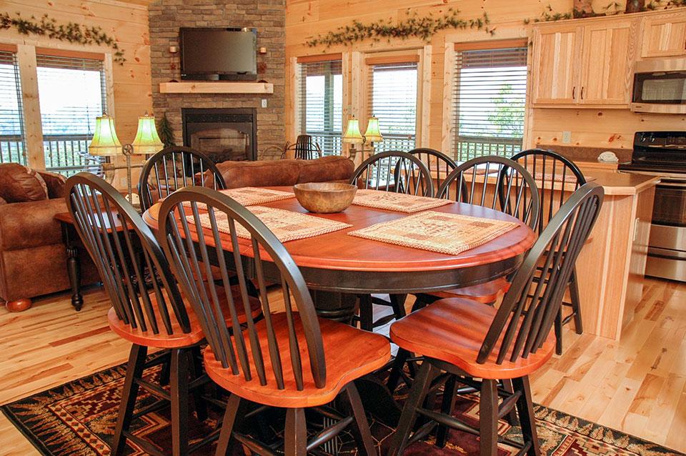 Cabin Dining offers seating for everyone.